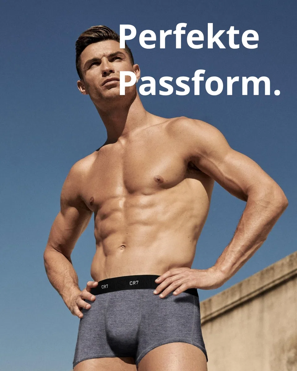 CR7 Boxershorts Herren Baumwolle – Cristiano Ronaldo Premium Herren Unterhosen – Männer Baumwoll Boxershorts Set – Komfort & Style – 3er-Pack