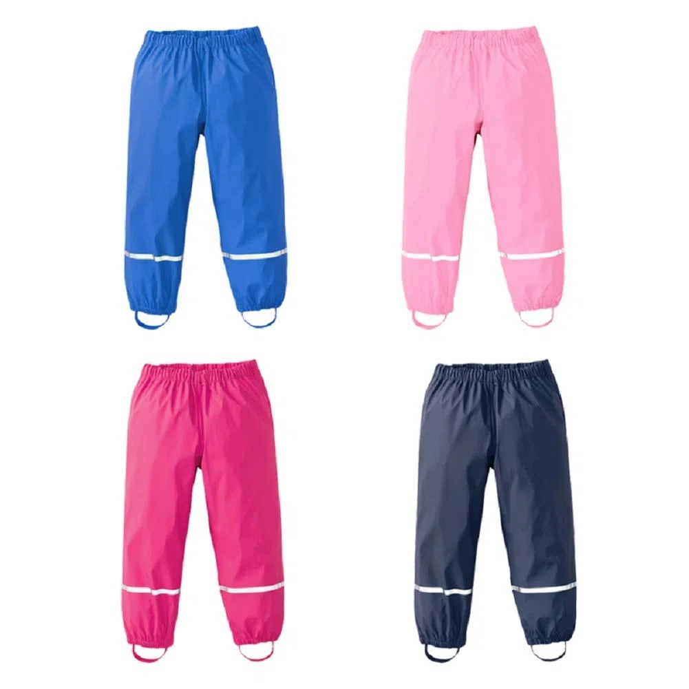 amiyan Kinder Regenhose wasserdichte Atmungsaktiv Buddelhose Matschhose für Mädchen Jungen