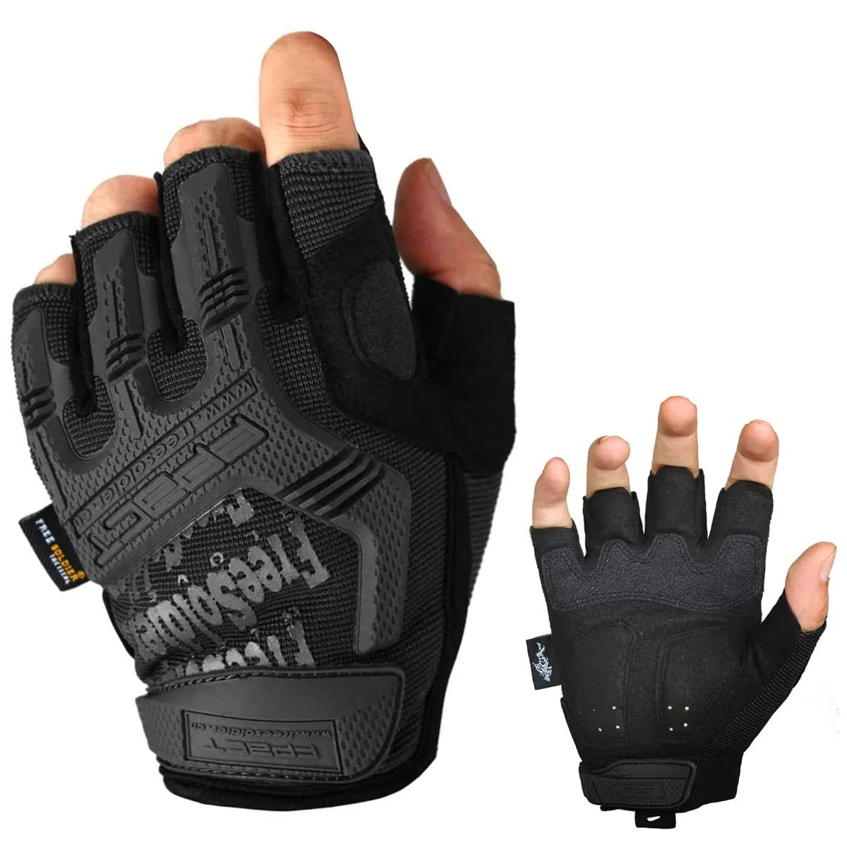 FREE SOLDIER Outdoor Handschuhe Vollfinger Taktische Handschuhe Herren Motorradhandschuhe mit gepolstertem für Fahrrad Airsoft Militär Paintball und andere Outdoor Aktivitäten