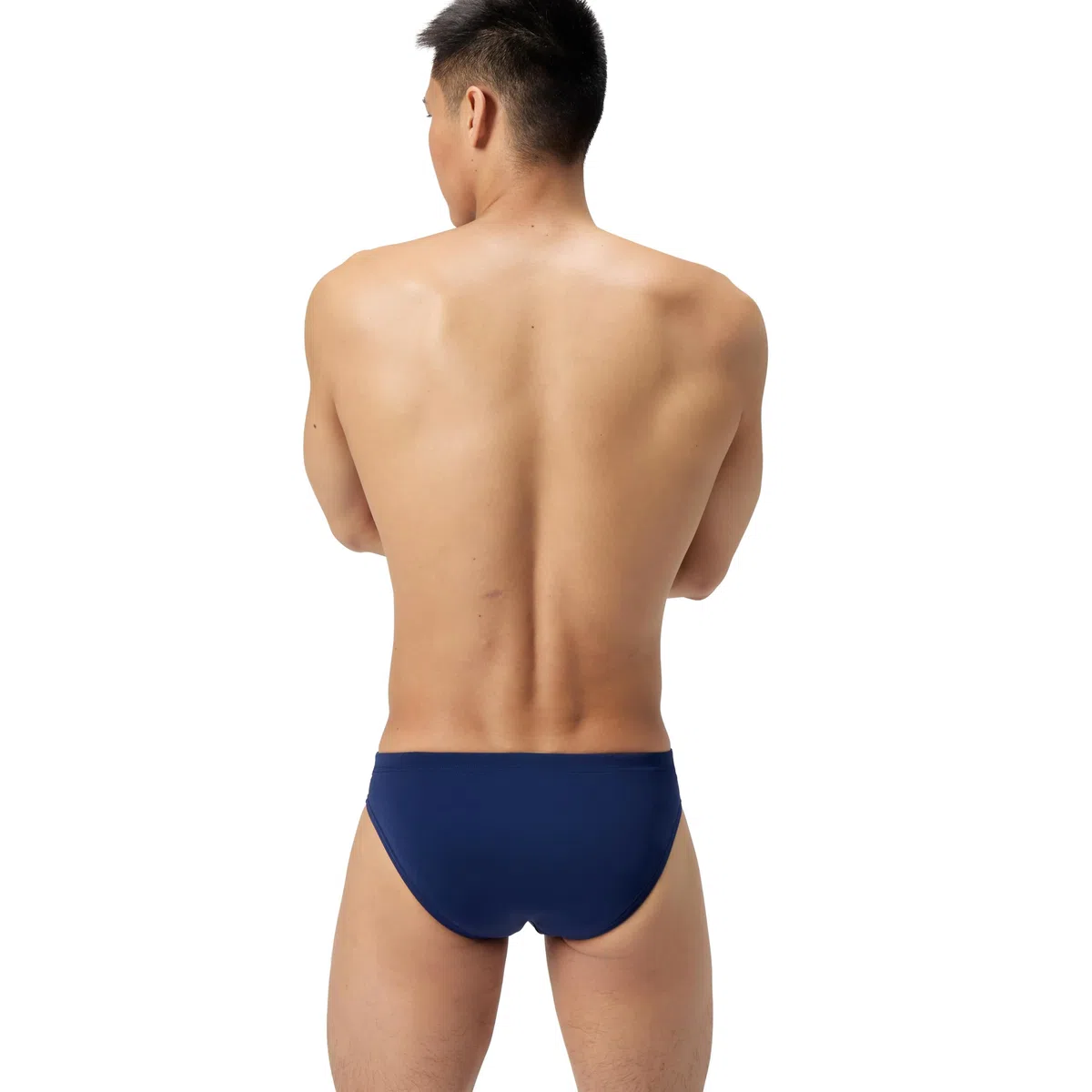 Speedo Herren Solid Brief Endurance+ Badehose, Marineblau