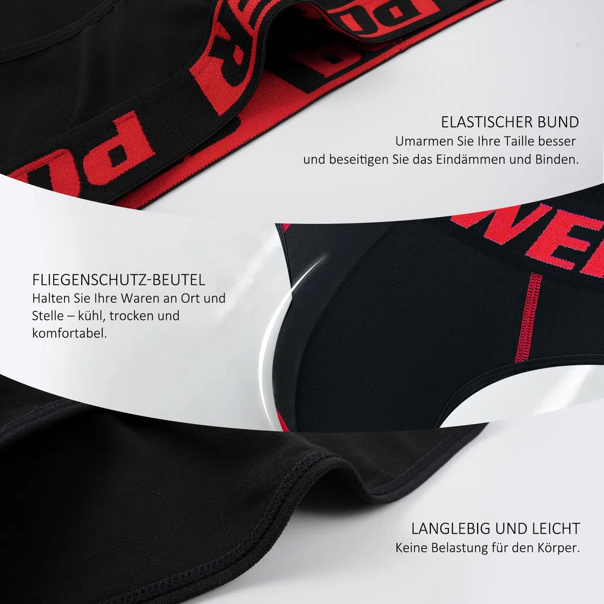 PHOLEEY Slip Herren Mehrpack Herren Unterwäsche bequem & elastisch, atmungsaktiv Männer Unterhose 4er/8er Set