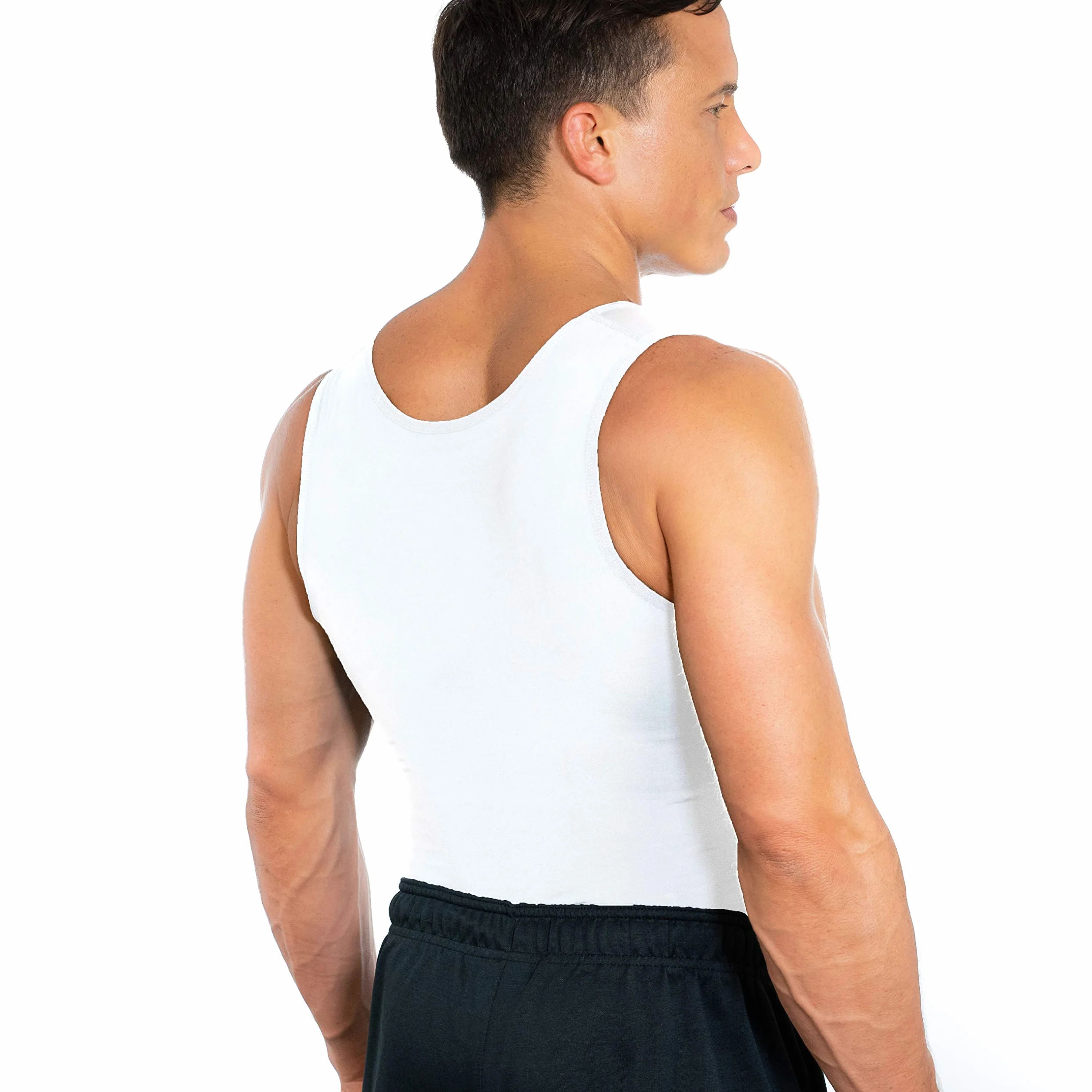 Esteem Apparel original max männer abnehmen chest & body shaper compression hemd