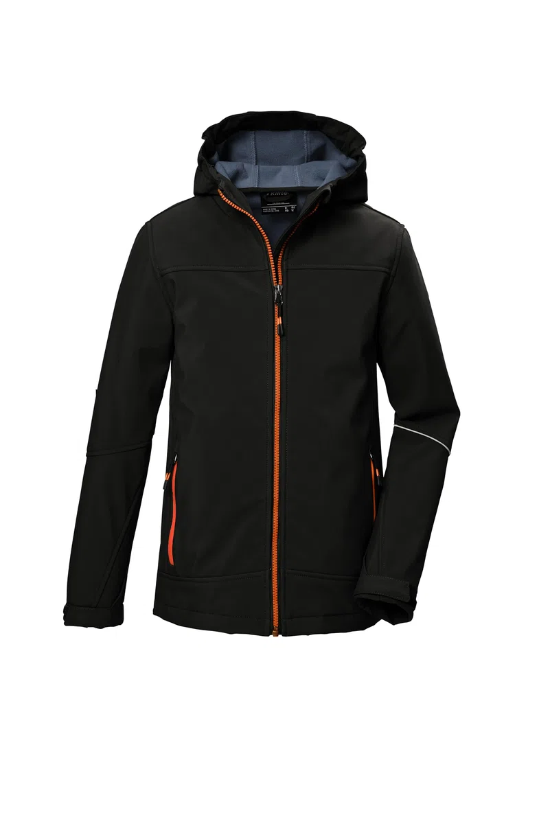 Killtec Jungen Kow 366 Bys Sftshll Jckt Softshelljacke/Outdoorjacke mit Kapuze