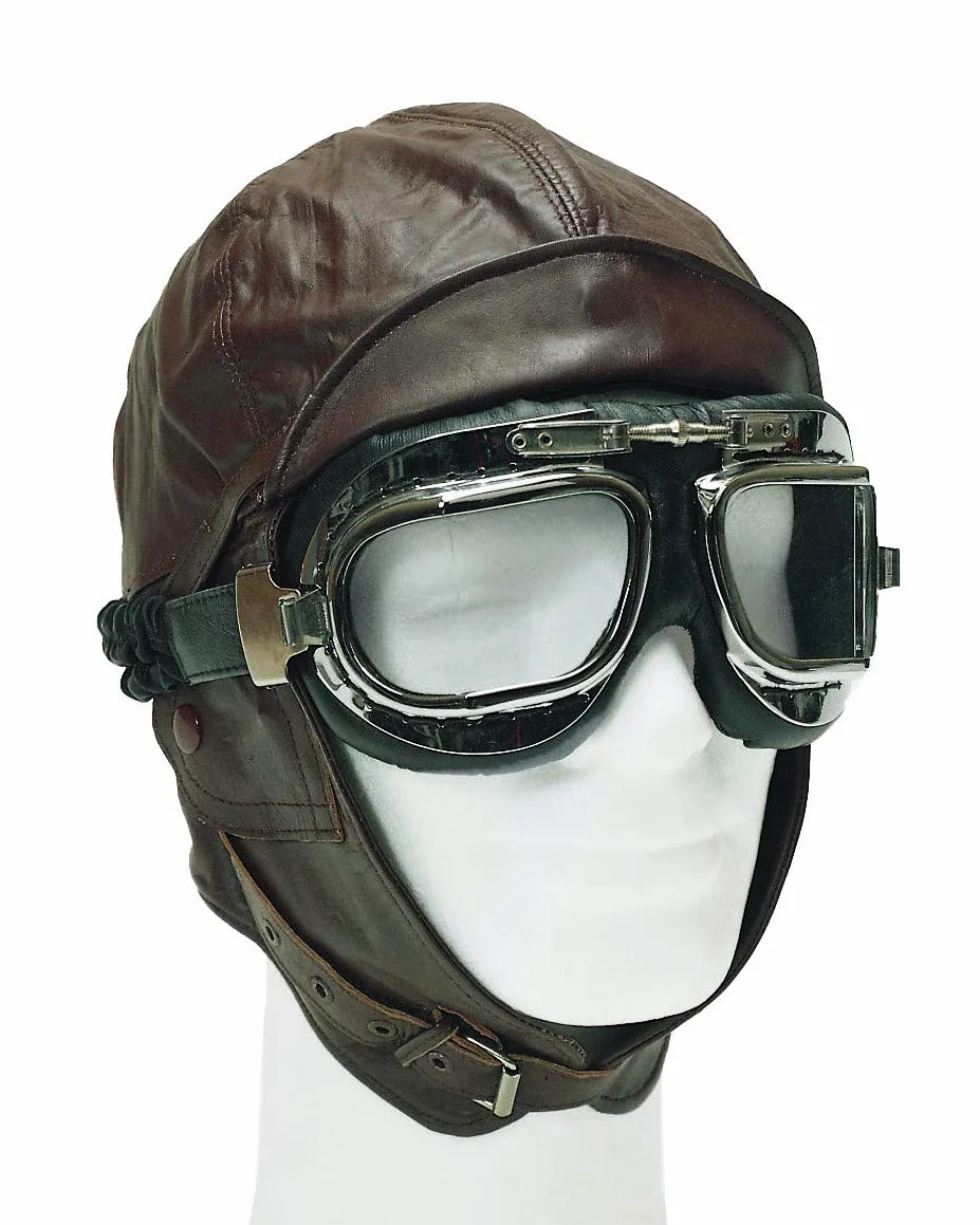FLIGHT LEATHER HOOD BLACK