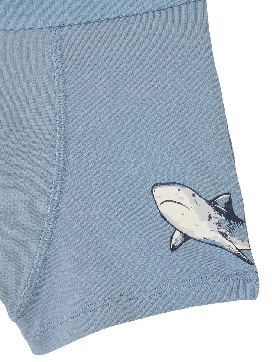 VERTBAUDET 5 Boxershorts für Jungen, Hai