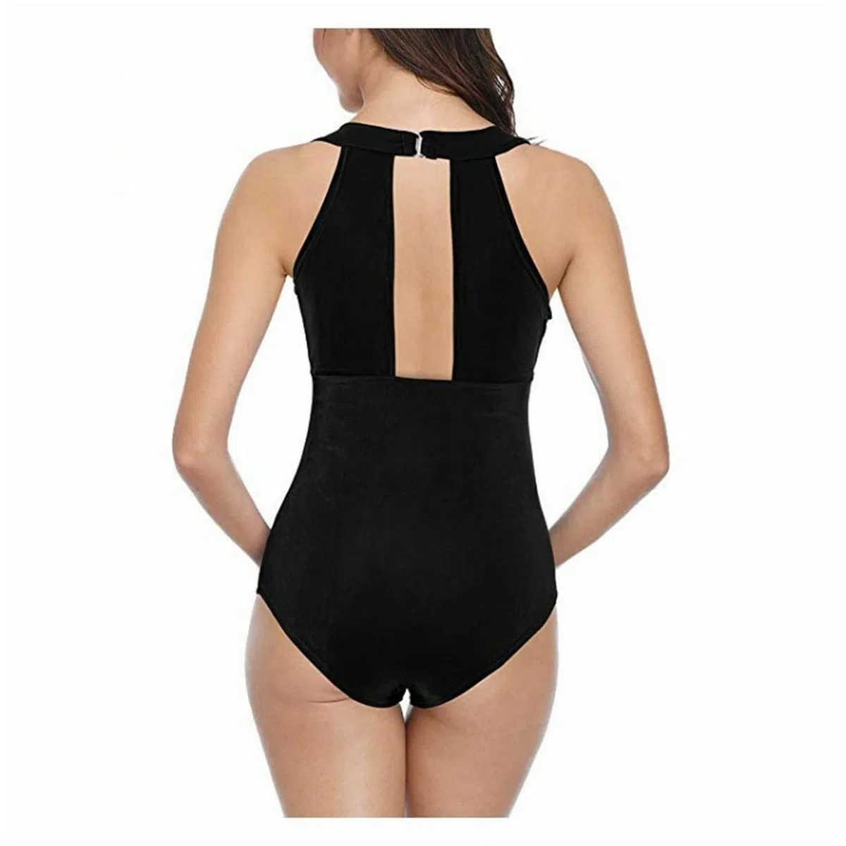 Damen Umstandsbadeanzug Einteilige Elegant Swimsuit Umstandsbademode Große Größe V-Ausschnitt Schwangerschafts Badeanzug Sommer Maternity Monokini Bikini
