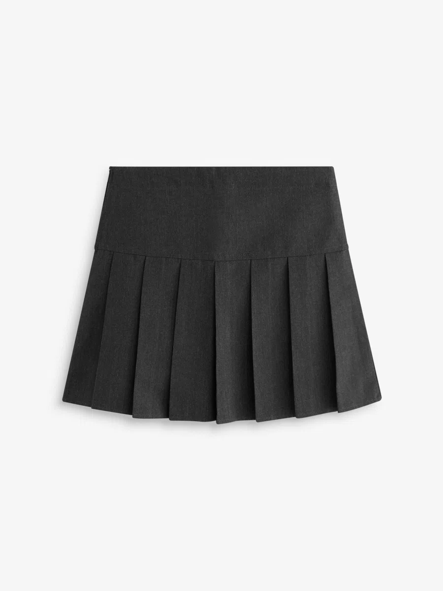 NEXT Mädchen Faltenrock mit Shorts, 2er-Pack