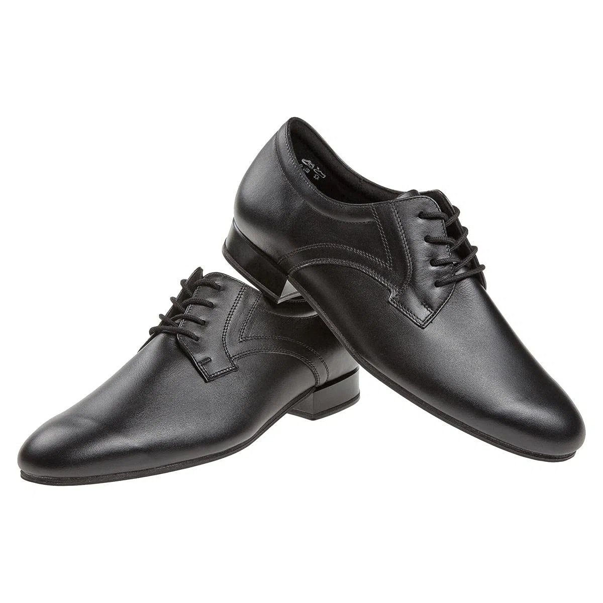 Diamant Herren Tanzschuhe 085-025-028-V - Leder Schwarz - Weit - 2 cm Standard-Absatz - VarioSpin Sohle - Made in Germany