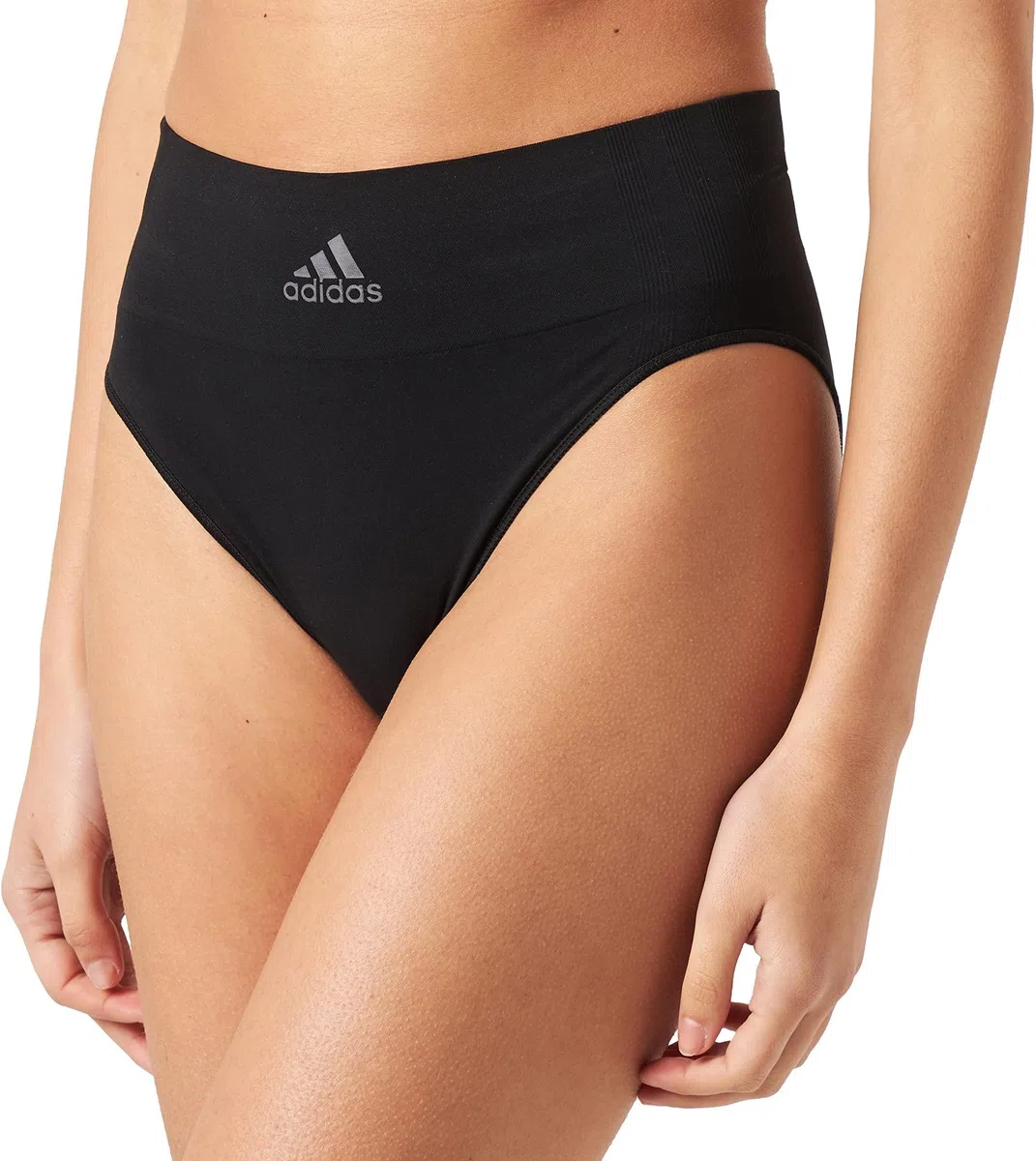 Adidas Damen High Leg Brief - Sport Active Seamless Micro Stretch Slip (1er Pack)