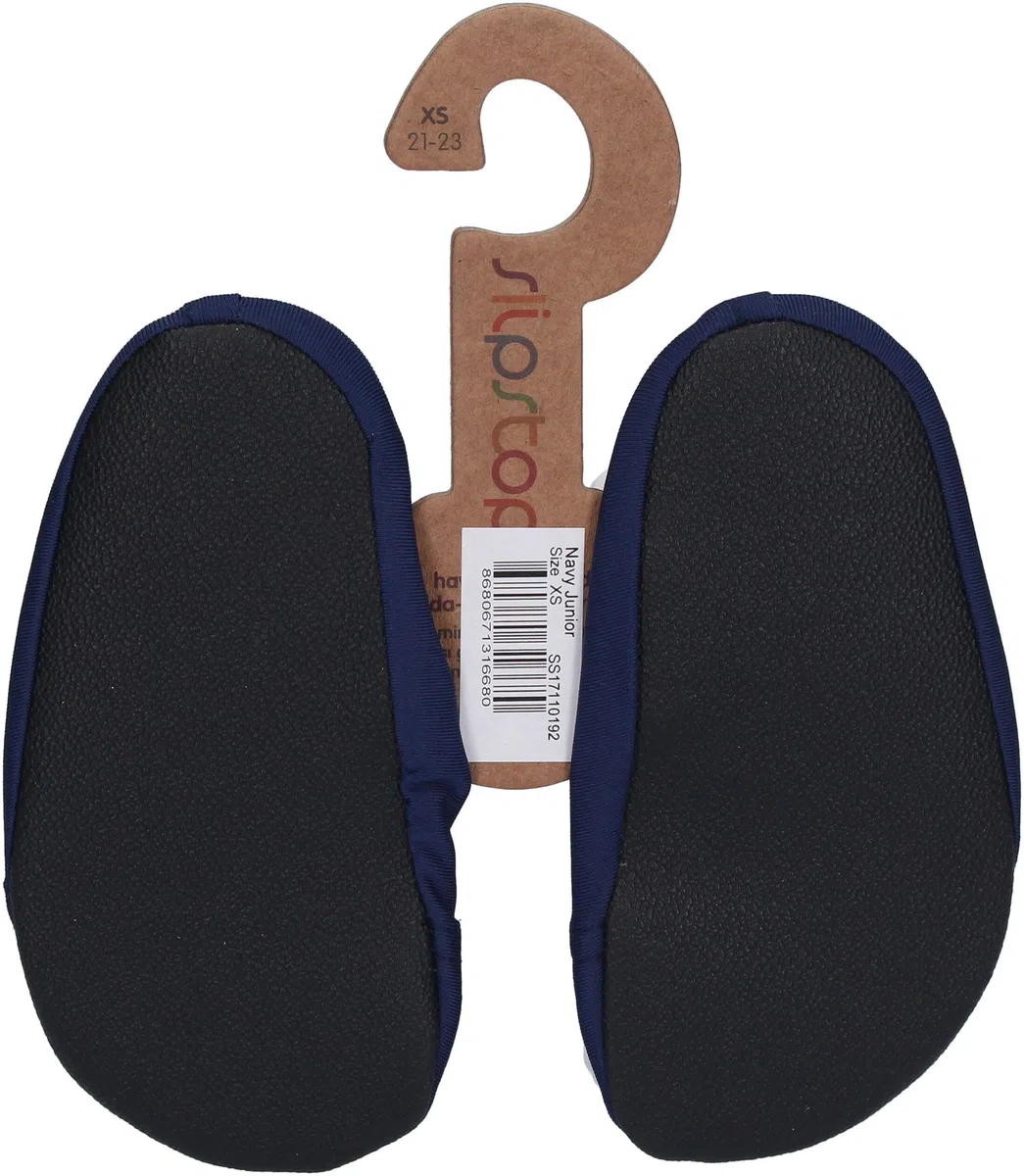 Slipstop Navy Wasserschuhe Kinder