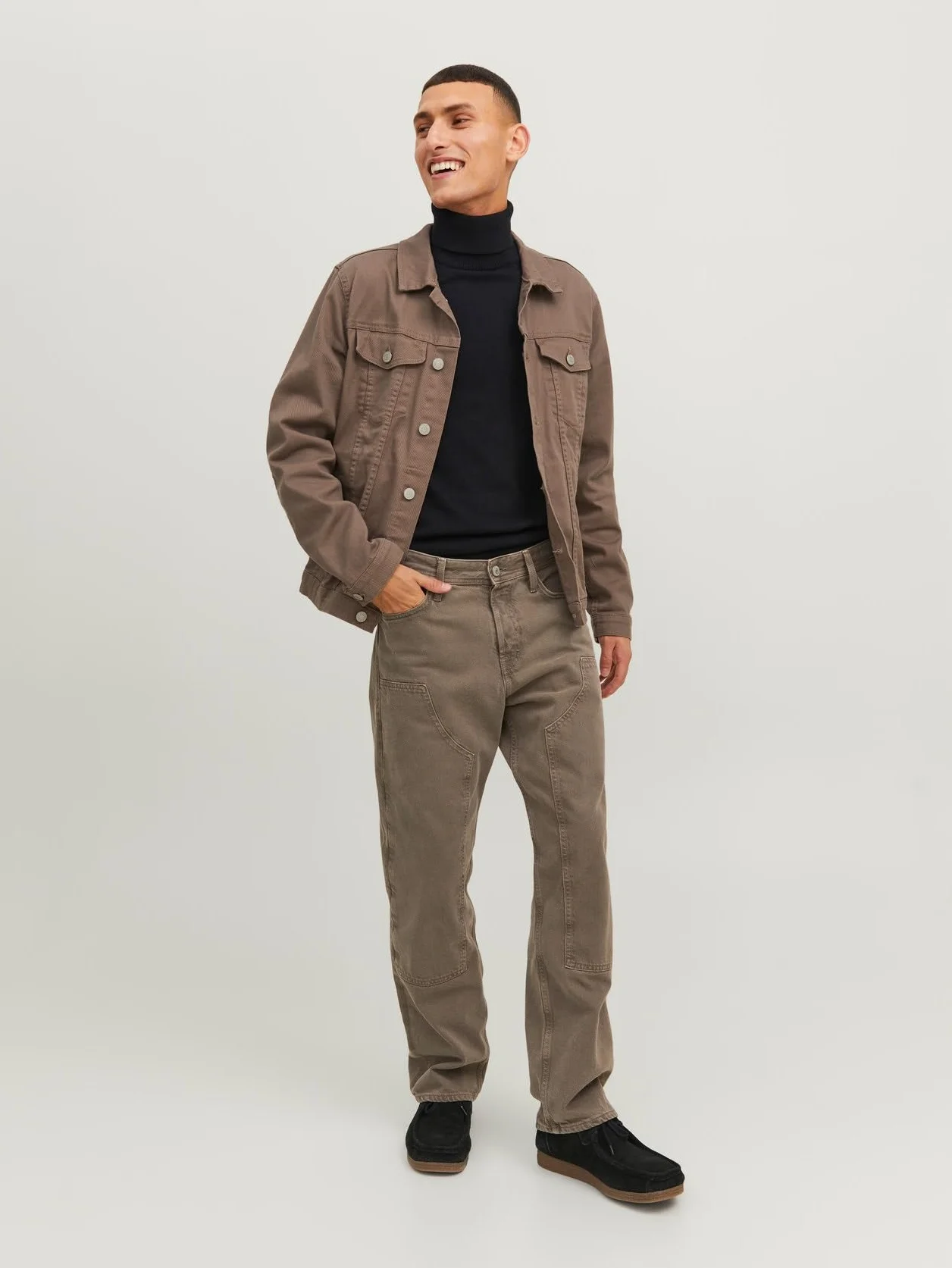 JACK & JONES Emil Knit Roll Neck Jumper