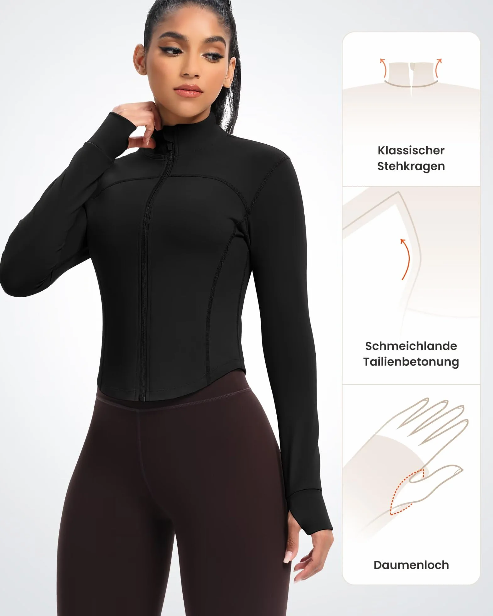 Queenie Ke Damen Qkeu80927jacket Laufjacke