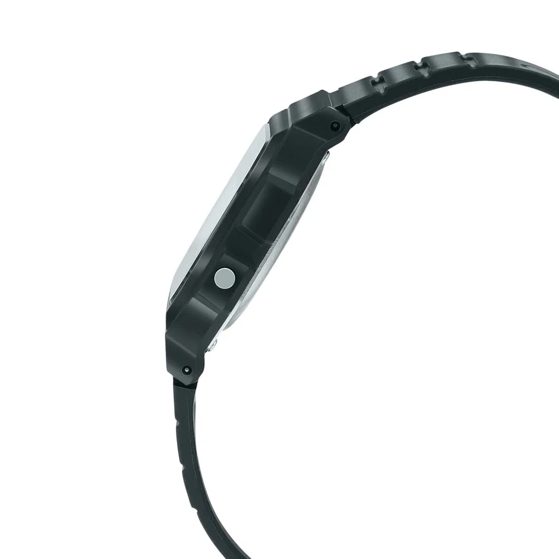 Casio F-91W-3DG Armbanduhr schwarz, Armband