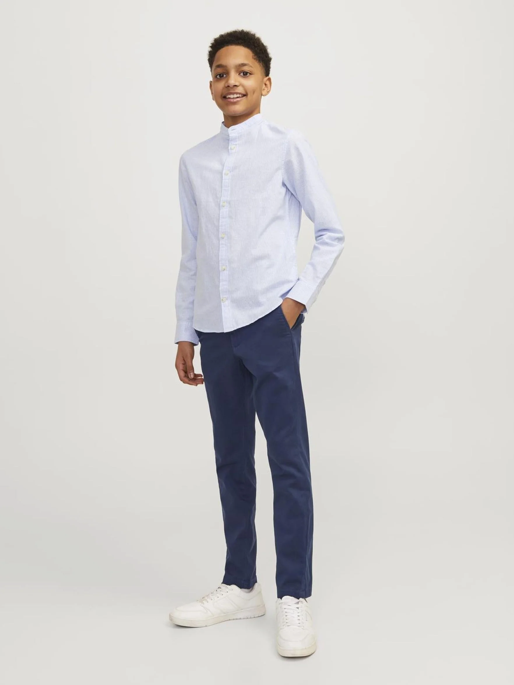 JACK & JONES Boy Chino Hose Chino Hose Junior