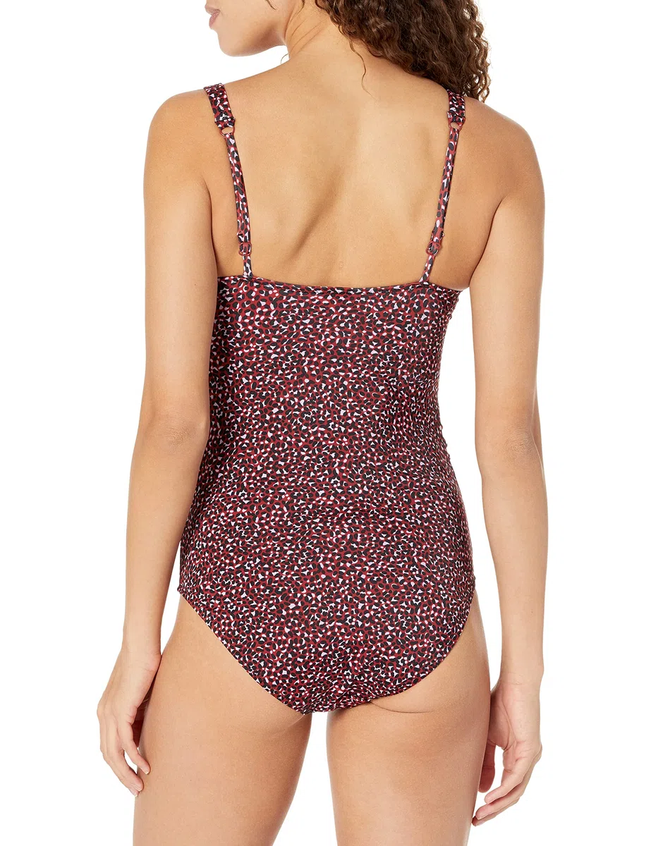 Amazon Essentials Damen Umstands-Badeanzug mit V-Ausschnitt