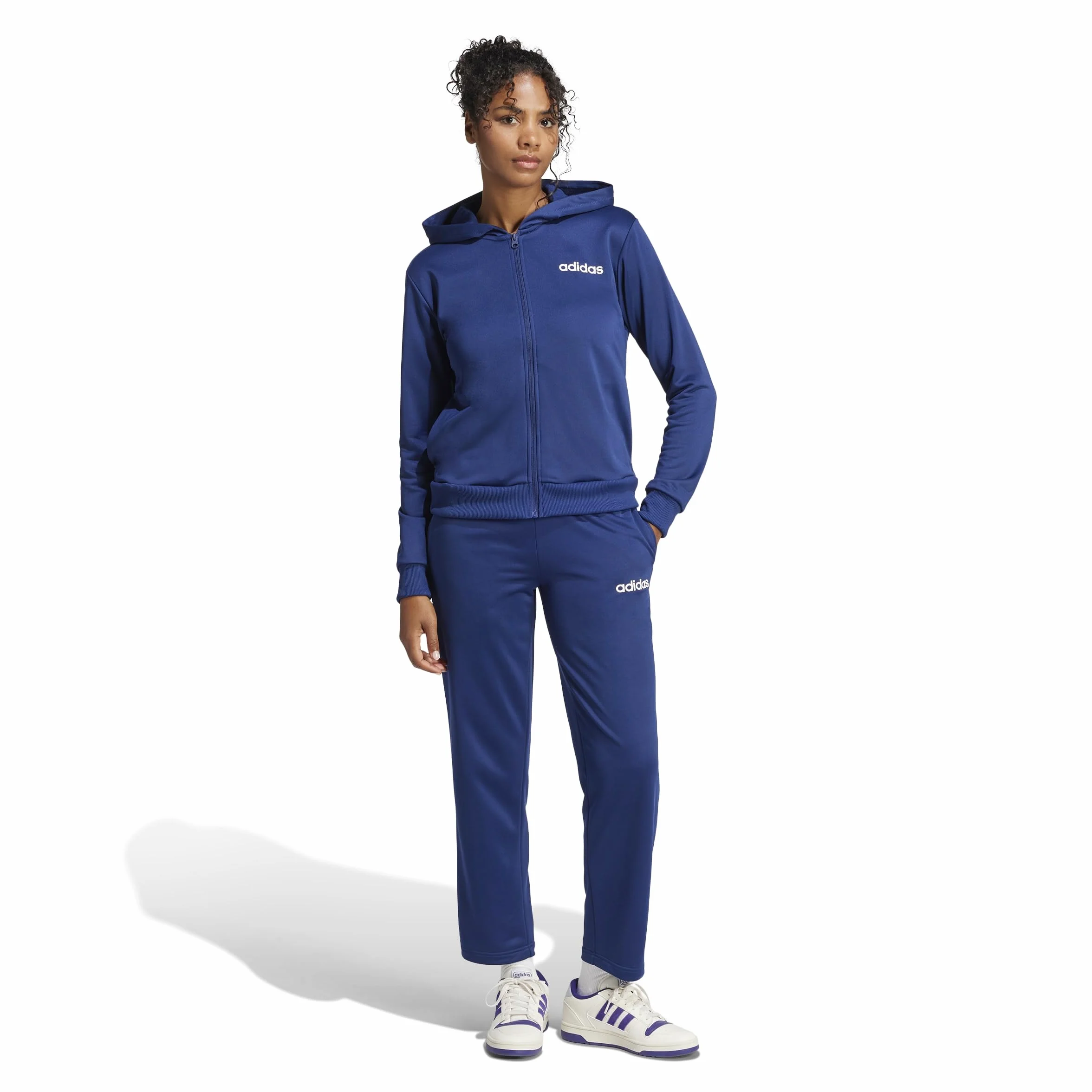 adidas Damen ESSENTIALS LINEAR TRACKSUIT
