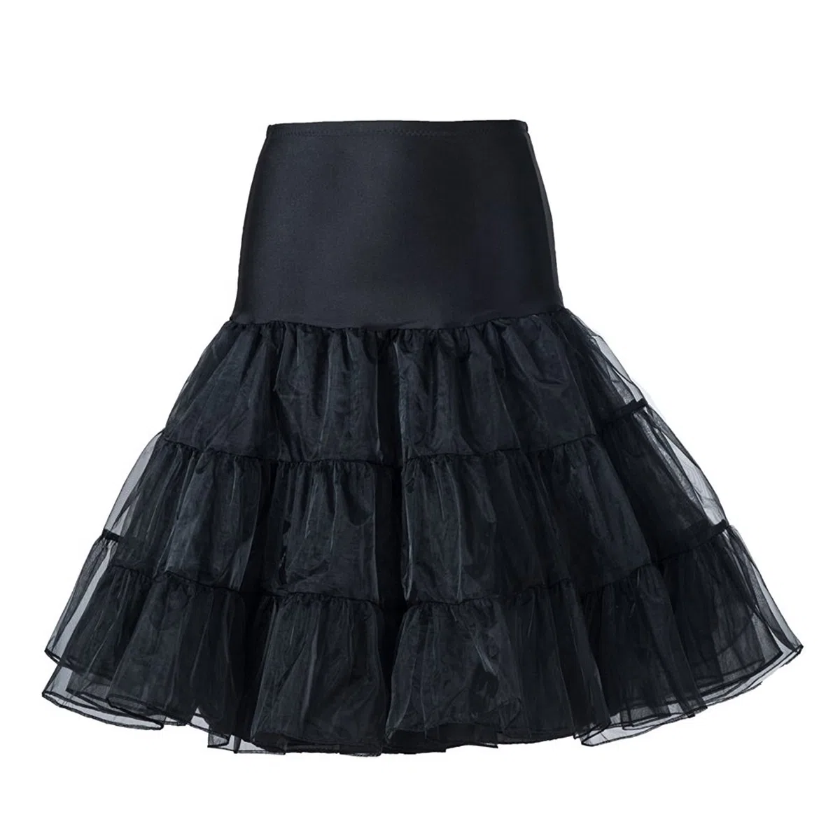 Boolavard 1950 Petticoat Reifrock Unterrock Petticoat Underskirt Crinoline für Rockabilly Kleid