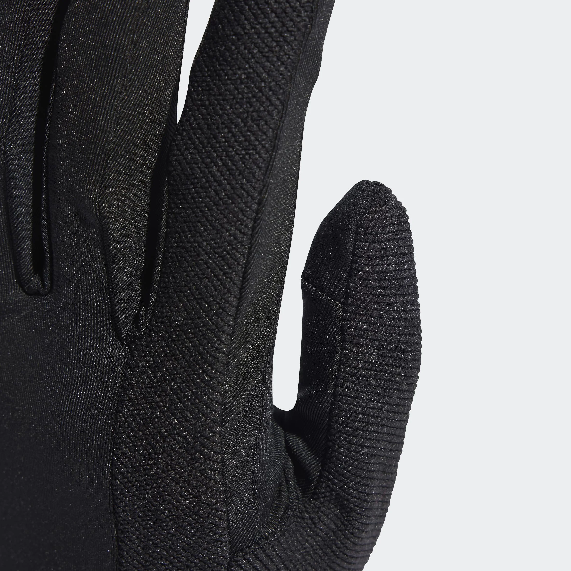 adidas Unisex AEROREADY Gloves, Black/Reflective Silver