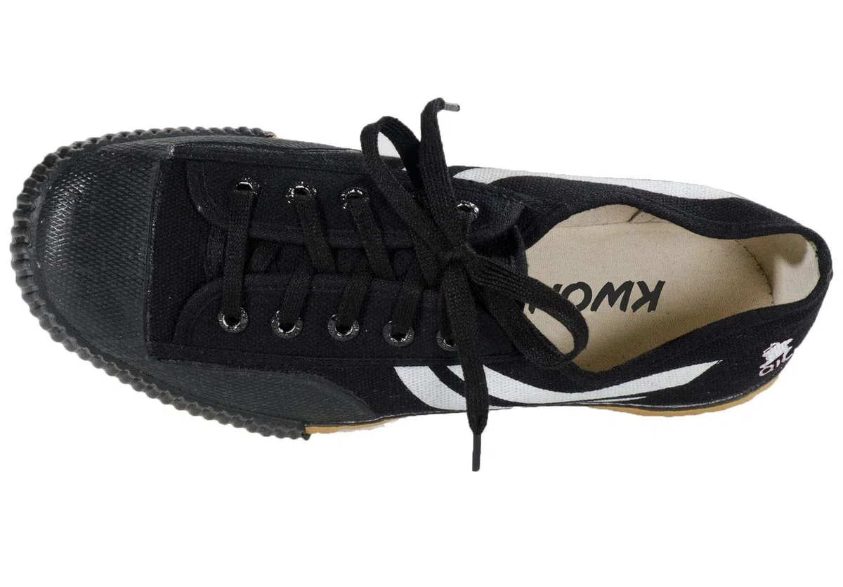 KWON Segeltuchschuhe für Kampfsport, schwarz, Größe 39