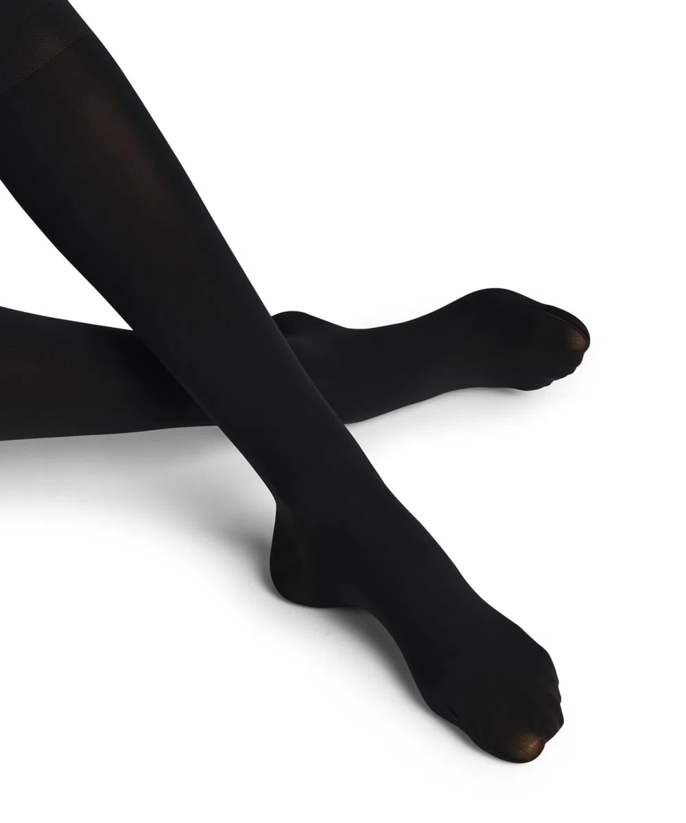 FALKE Lufthansa Travel & Comfort Damen Vitalize 40 DEN Kniestrümpfe feines weiches Material halb blickdicht Kompression druckfreier Komfortbund für Reisen sowie langes Sitzen 1 Paar