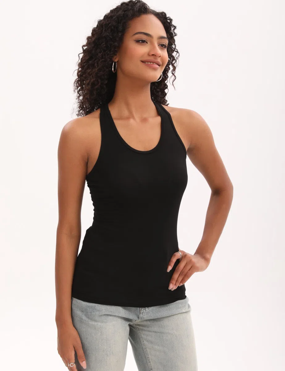 BQTQ 5 Stück Racerback Tank Tops Damen Yoga Tank Top Ringerrücken Oberteil Laufen Atmungsaktives Sports Tops