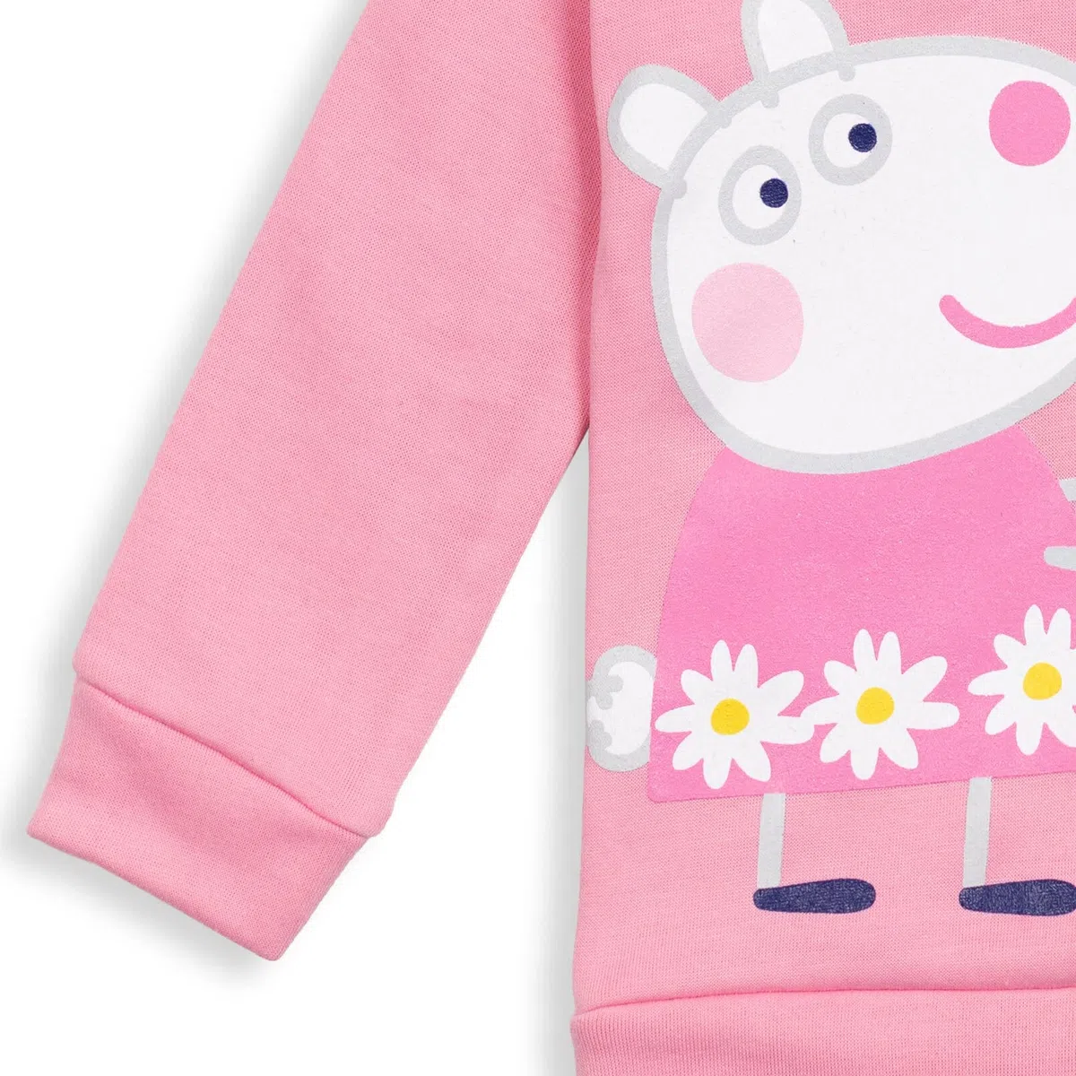Peppa Pig Mädchen-Pullover, Fleece-Hoodie und Leggings, Outfit-Set für Kleinkinder bis große Kinder