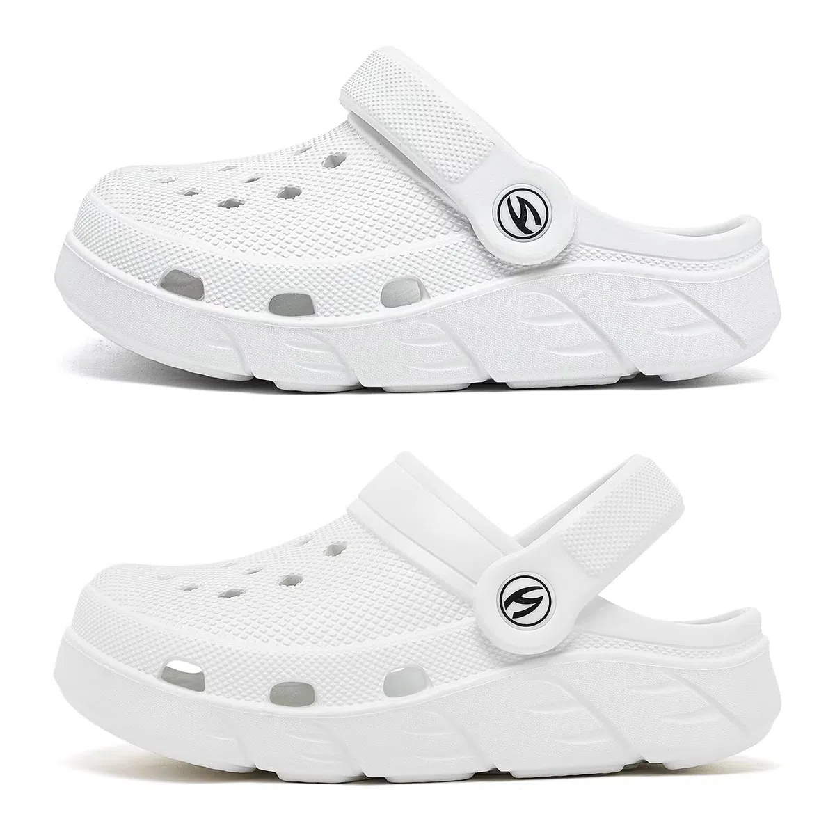 HOBIBEAR Unisex Kinder Classic Clogs Mädchen Jungen Bdeschuhe Gartenschuhe Hausschuhe atmungsaktive Sandalen