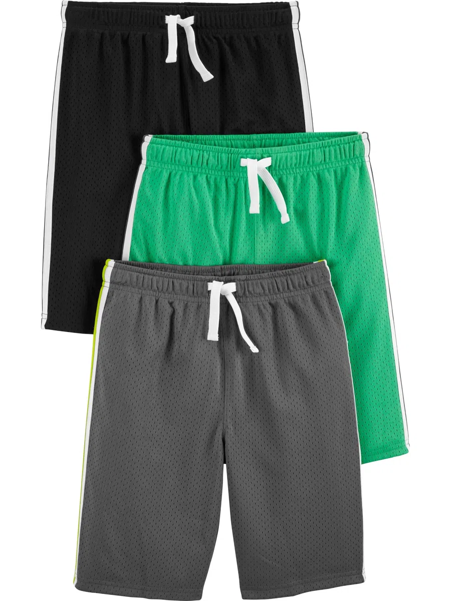 Simple Joys by Carter's Mesh-Shorts, für Kleinkinder, Jungen, 3er-Pack