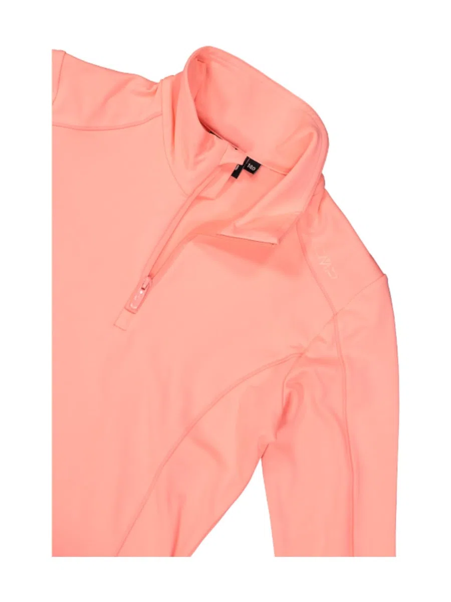 CMP Mädchen Softshell Skipulli mit Dry Function Lotus Gr. 128 Leichter & atmungsaktiver Midlayer für den Winter