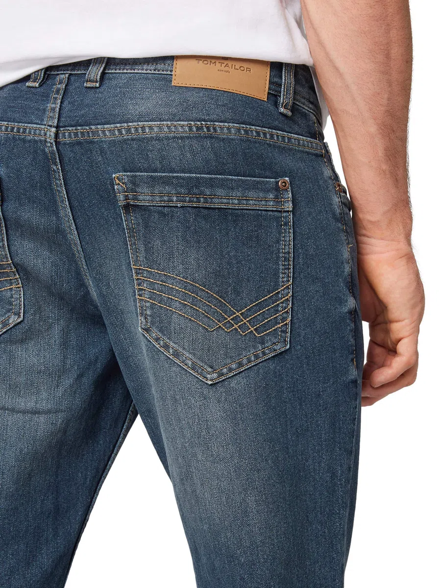 Tom Tailor Herren Marvin Straight Jeans