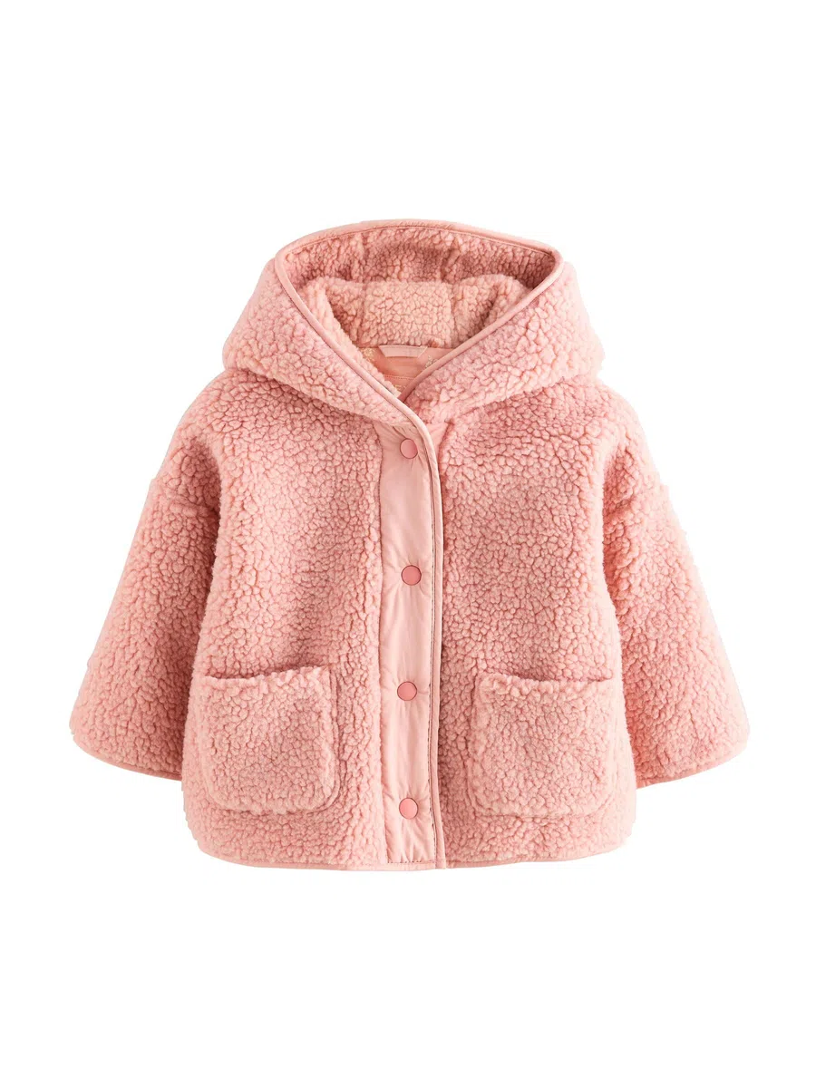 NEXT Mädchen Fleece mit Druckknopfverschluss 62-122