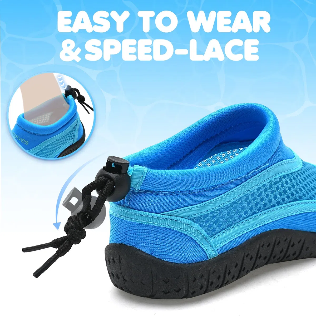 WateLves Wasserschuhe Kinder Jungen Mädchen Badeschuhe Kleinkind Schwimmschuhe Strandschuhe Aquaschuhe gr 22-34