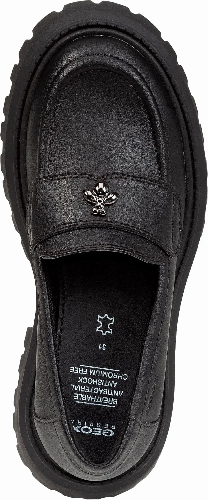 Geox Mädchen J Maquinnens Girl EMoccasin