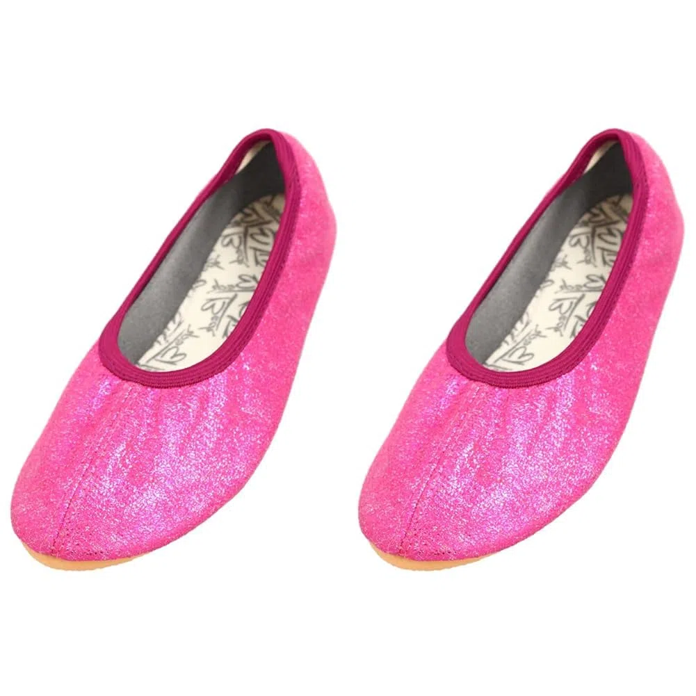 Beck Mädchen Gymnastikschuhe, Rosa, 31 EU (Packung mit 2)