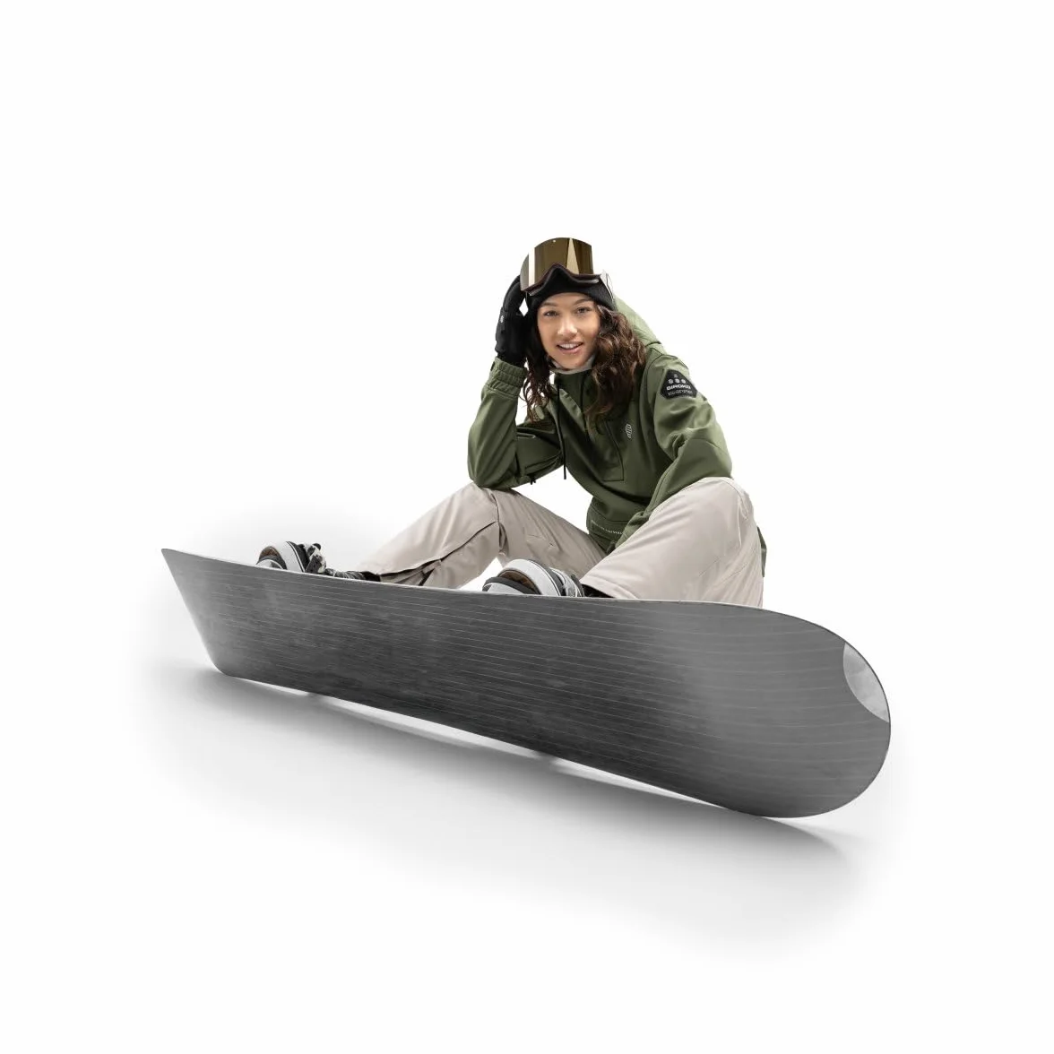 SIROKO - Snowboardjacke mit Kängurutasche für Damen W3-W Robson