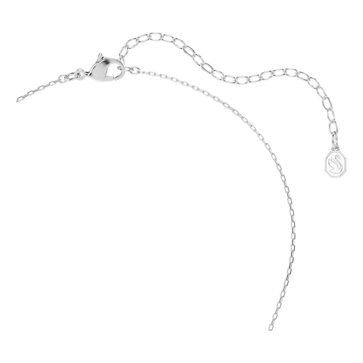 Swarovski Stilla Attract Kollektion, Rundschliff, Rosa, Rhodiniert