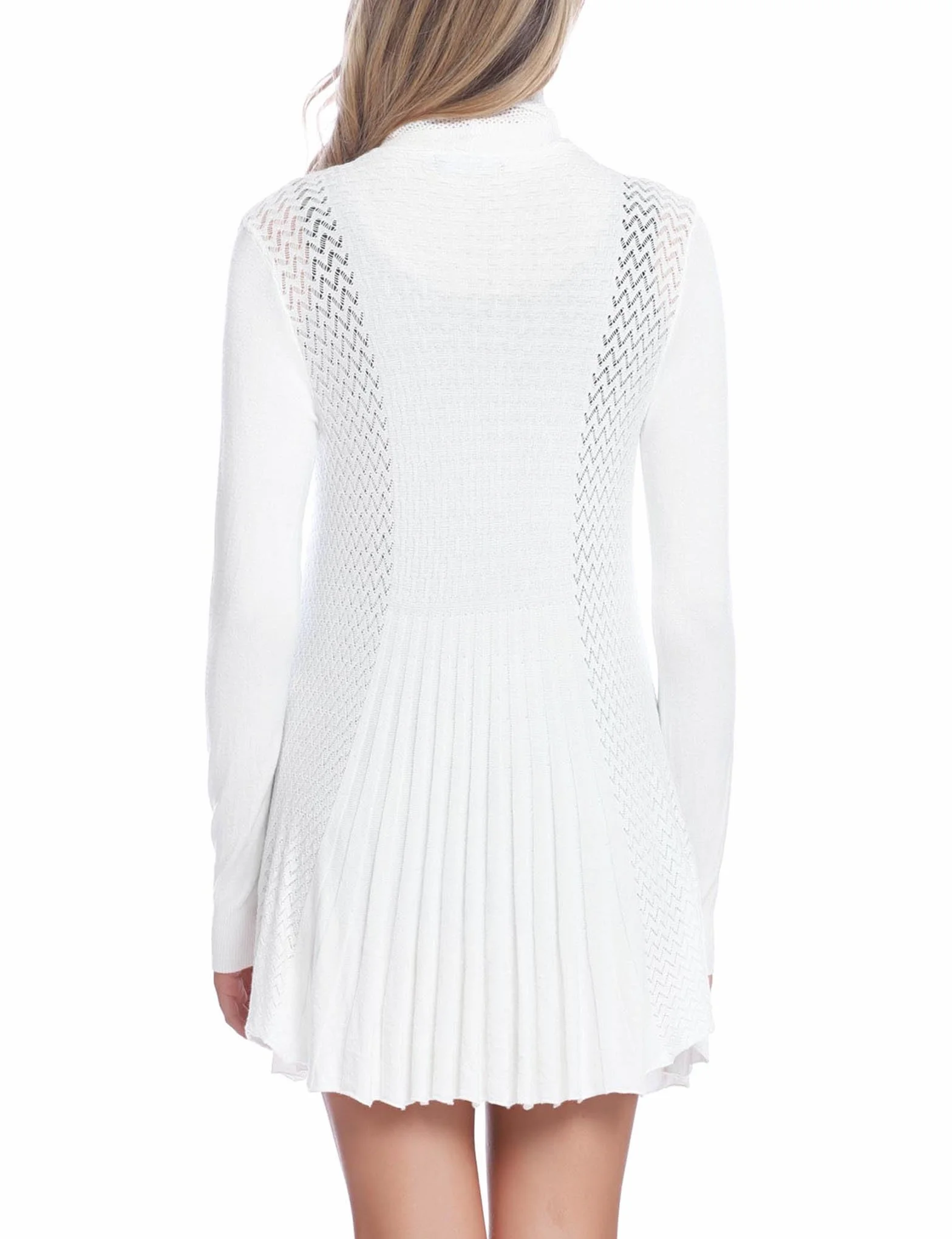 iClosam Strickjacken für Damen Dünne Casual Sommerjacke Langarm Cardigan Strickpullover Outwear Open Front Strickjacke