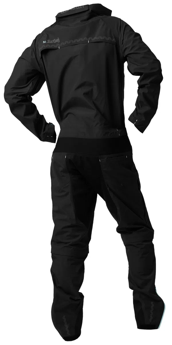 dirtsuit core edition blacklabel Matschoverall für Mountainbiker Herren, zip-off-Hose Größe