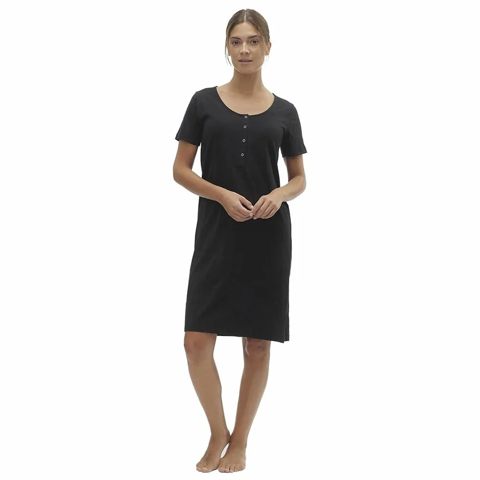 MAMALICIOUS Damen Mlmira Solid JRS Nightgown 2f A. E. Noos Nachthemd
