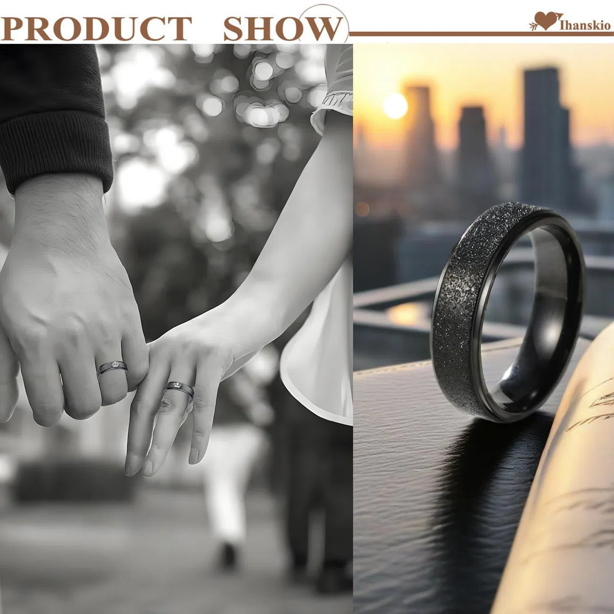 Passen Sie Mattierte Passende Paare Ringe Mit Gravierten Crown Mustern An Matter Versprechensring Personalisiert Seine Ringe Eheringe Paarschmuck