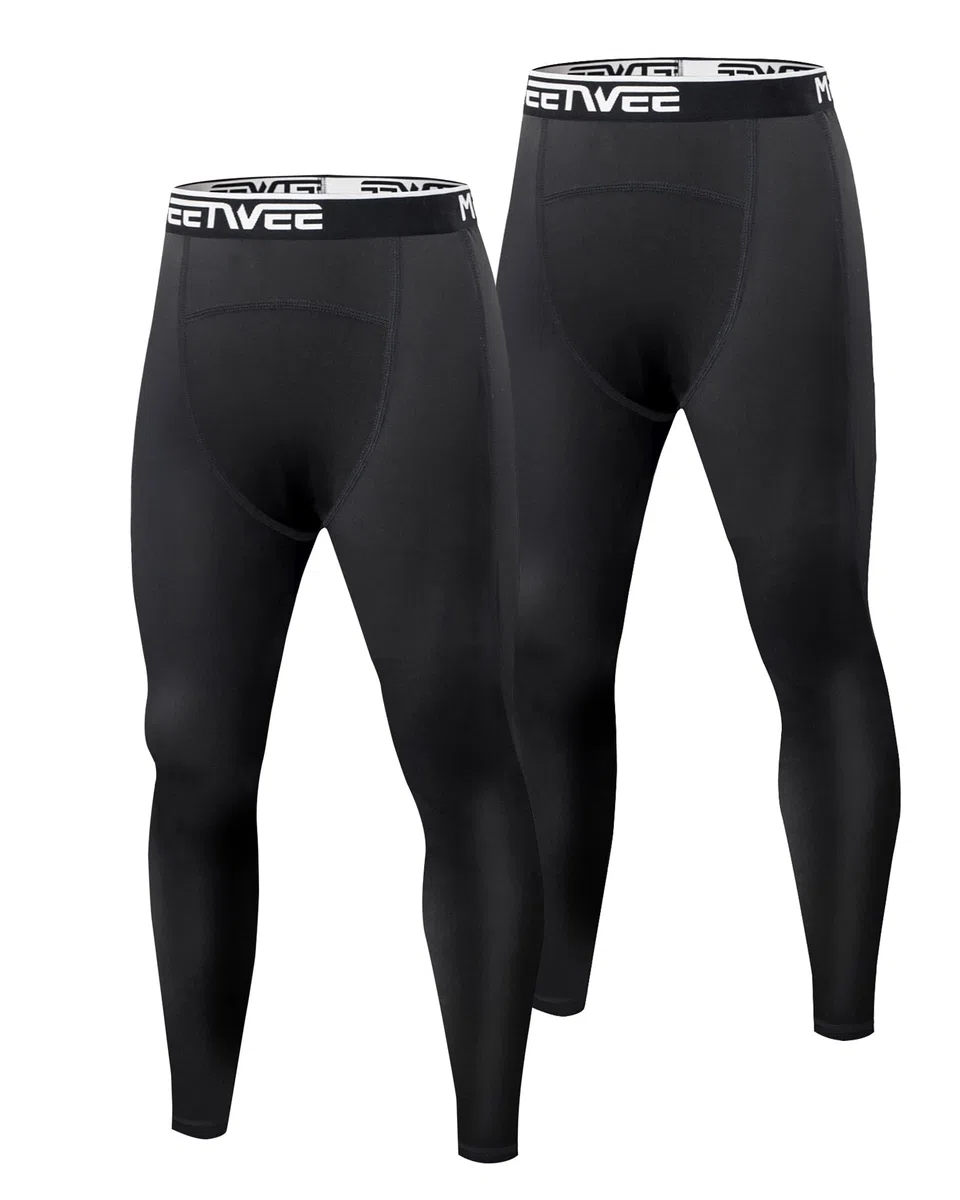 MEETWEE Jungen Thermo Leggings Gefütterte Winter Leggins Mit Kinder High Waist Thermounterwäsche Dicke Warm Lange Hose
