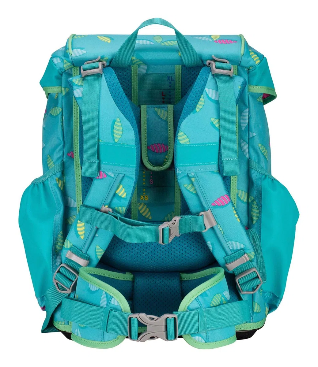 DerDieDas Schulranzen Set 5-TLG. ErgoFlex Superflash Paradise