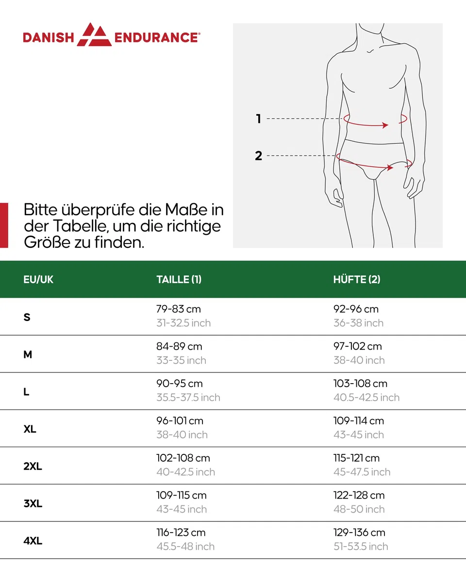DANISH ENDURANCE 3er & 10er Pack Boxershorts Herren, Weiche Baumwolle Unterhosen Männer, Unterwäsche Herren mit Stretch, Atmungsaktiv, Mit oder ohne Eingriff