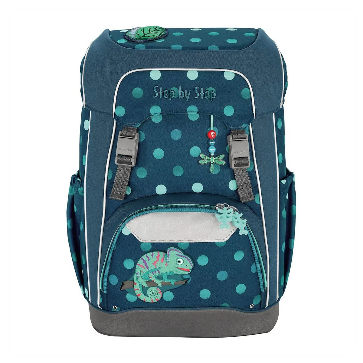 Step by Step Giant Schulranzen-Set 5-teilig Tropical Chameleon
