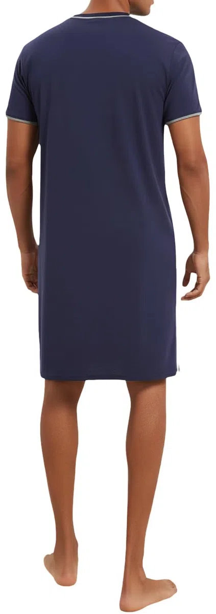In One Clothing Herren Nachthemd mit halbem Arm