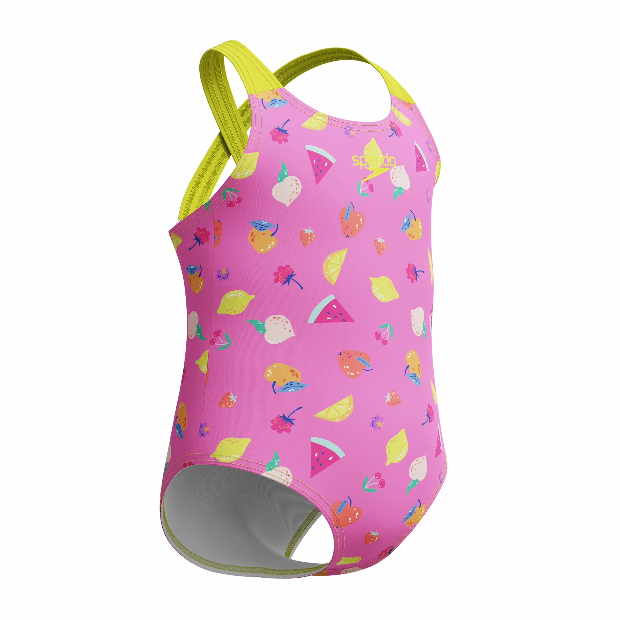 Speedo Mädchen Print Crossback One Piece Schwimmanzug