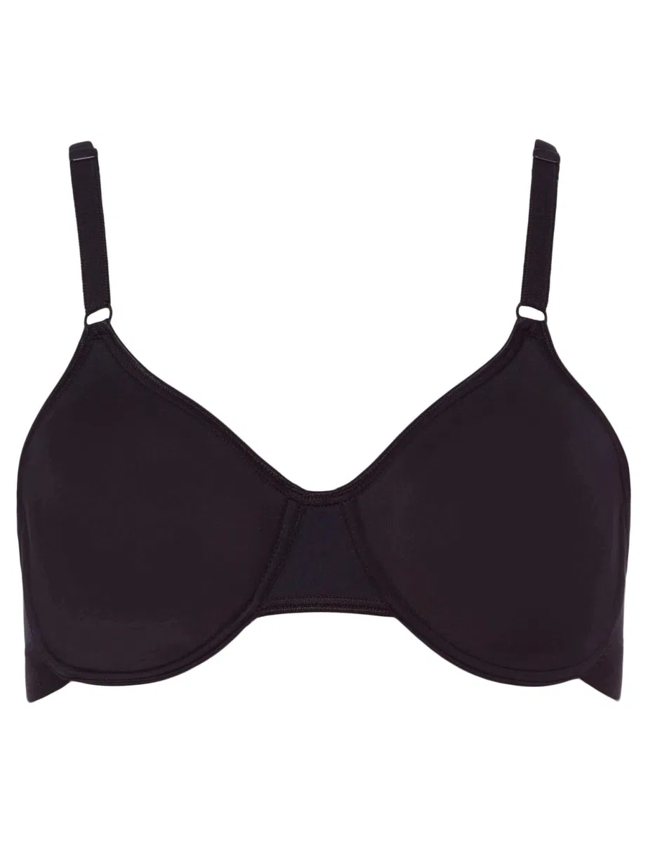 BeeDees Damen Bügel-BH Microfun W mit Bügel Verstellbare Träger ungepolsterte Cups Microfaser