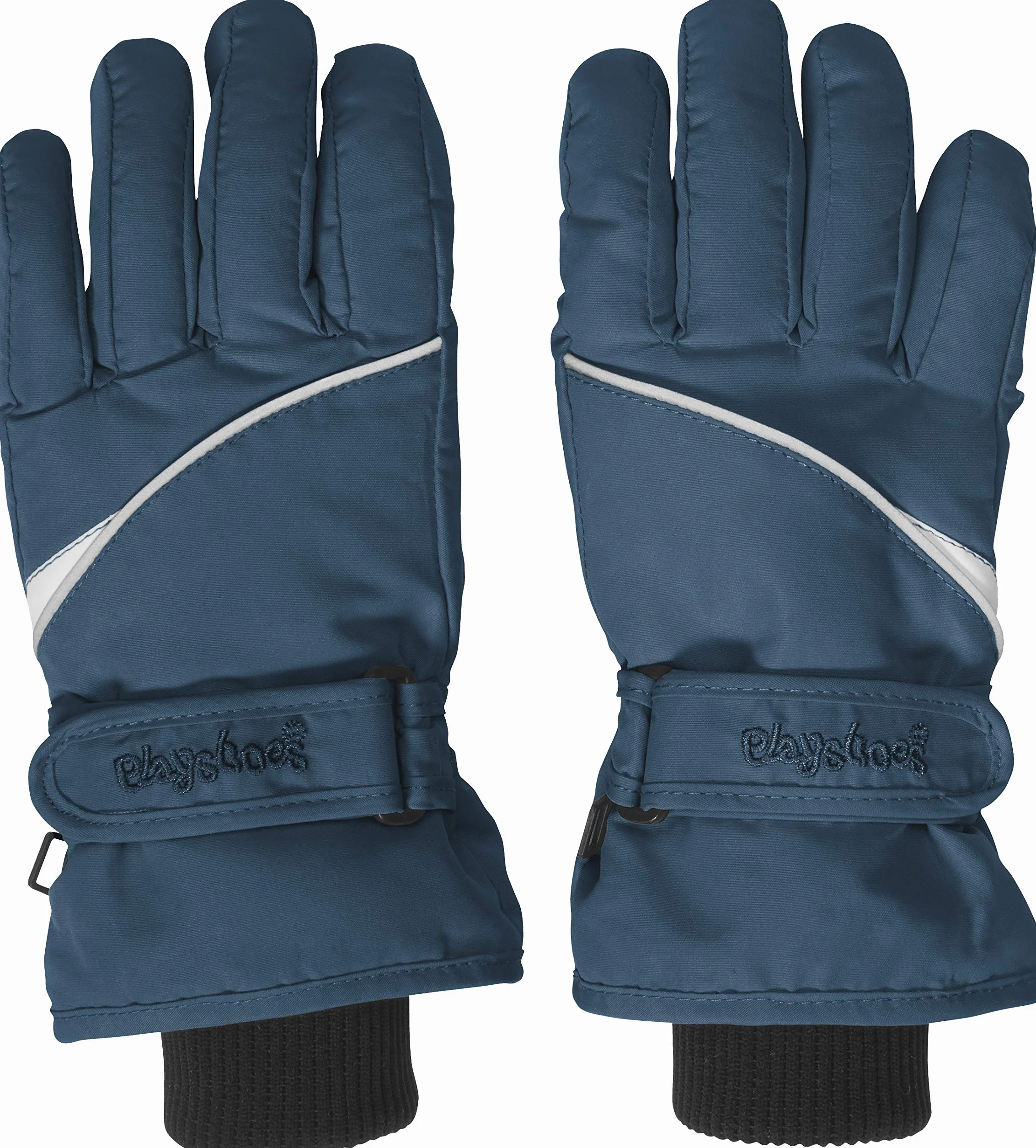 Playshoes Unisex Kinder Finger Winter-Handschuhe mit Klettverschluß