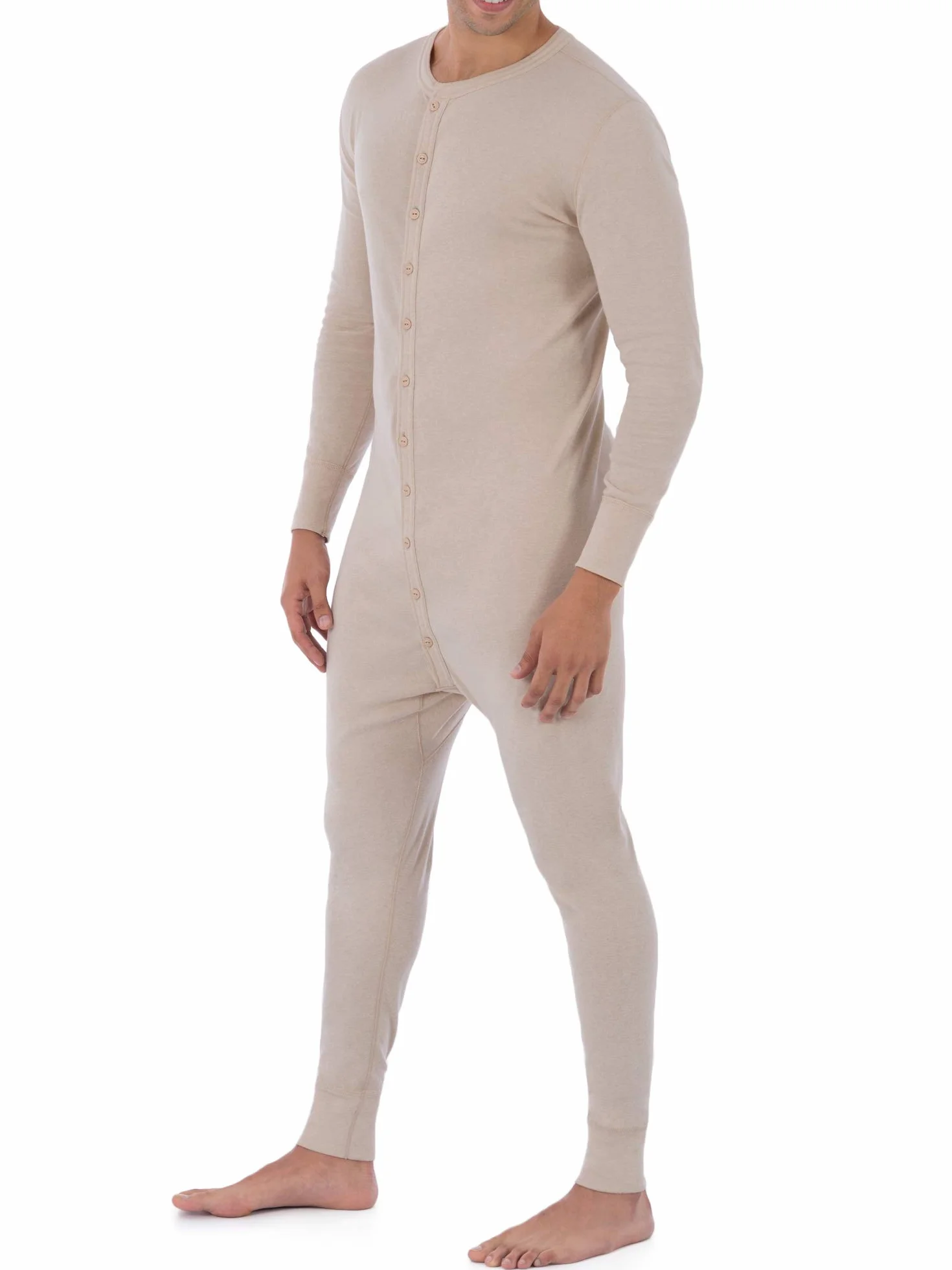 Fruit of the Loom Herren Premium Thermal Union Suit Pyjamahose (1er Pack)