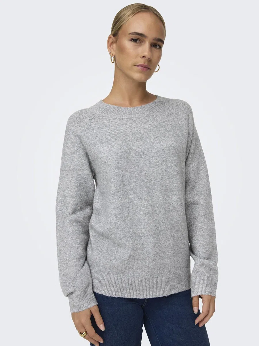 ONLY Damen Pullover Strickpullover ONLRICA Life XS S M L XL XXL Schwarz Beige